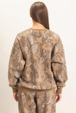 Tree Camouflage Crew Neck Sweatshirt