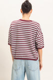 Striped Crew Neck Sweater