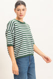 Striped Crew Neck Sweater