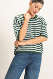 Striped Crew Neck Sweater